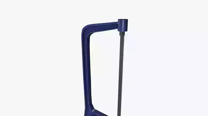 Hacksaw blade 3D model