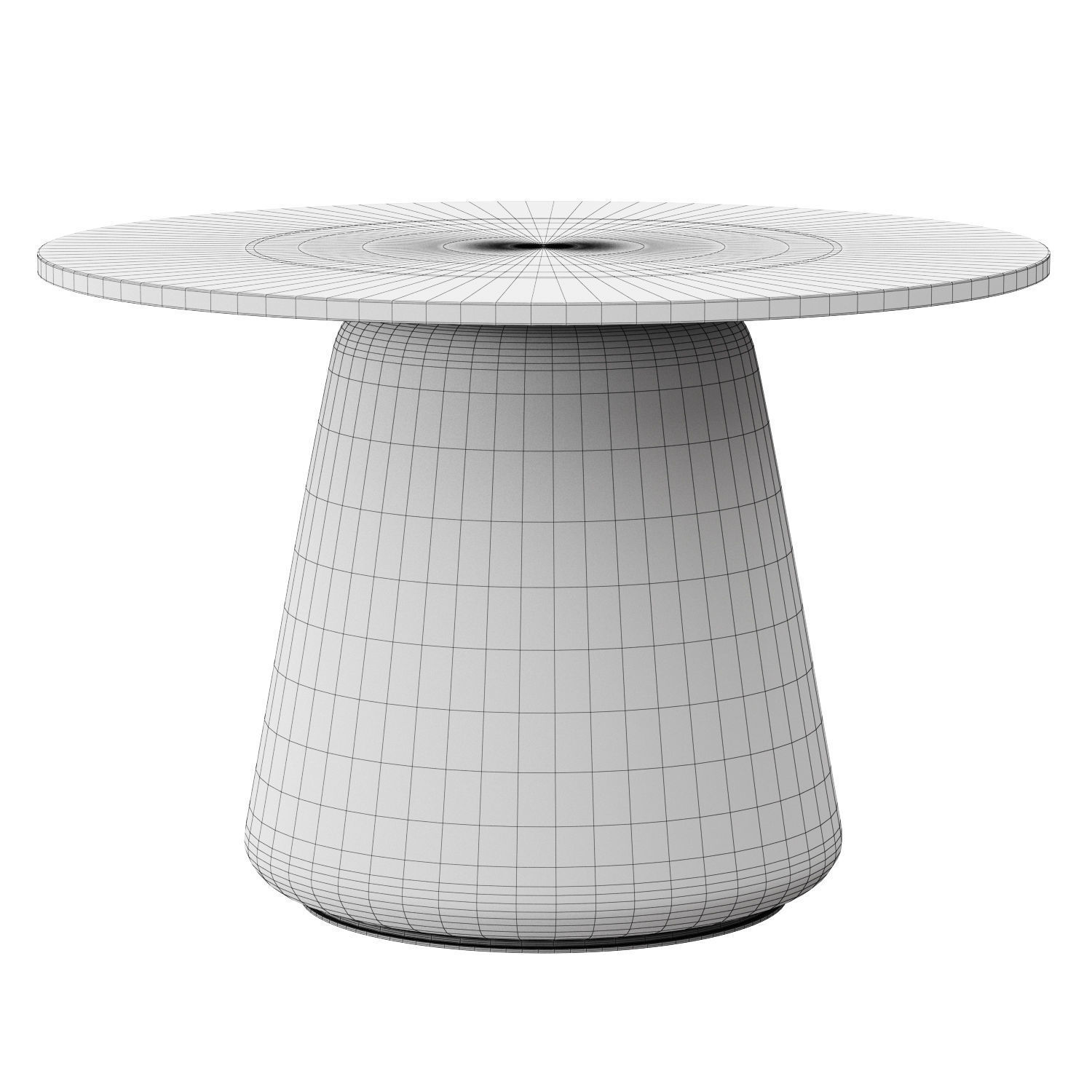 Infinity Coffee Table 3D model_6