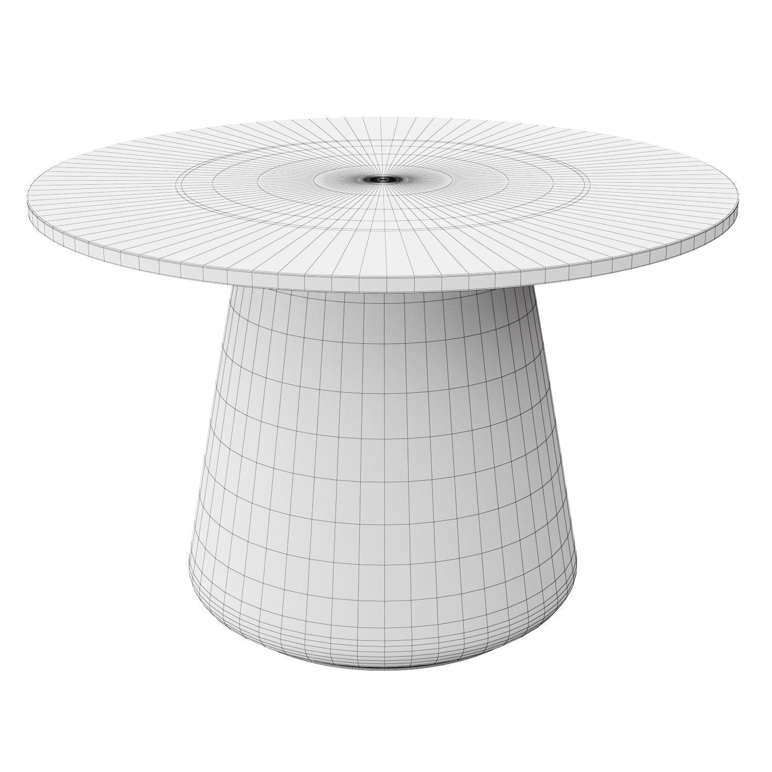 Infinity Coffee Table 3D model_5