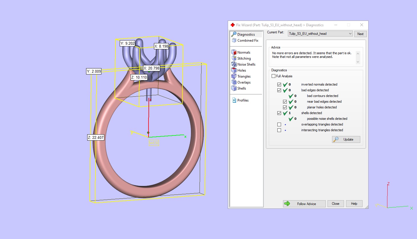 Round Solitaire with Tulip Setting Engagement Rings 3D print model_18