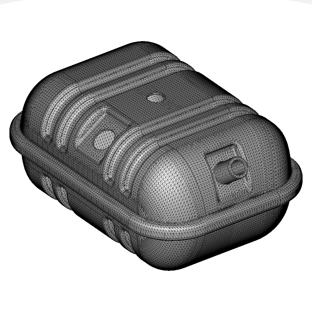 Truck Fuel Tank 3D print model_3