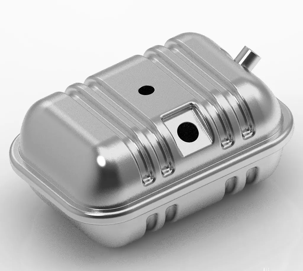 Truck Fuel Tank 3D print model_0