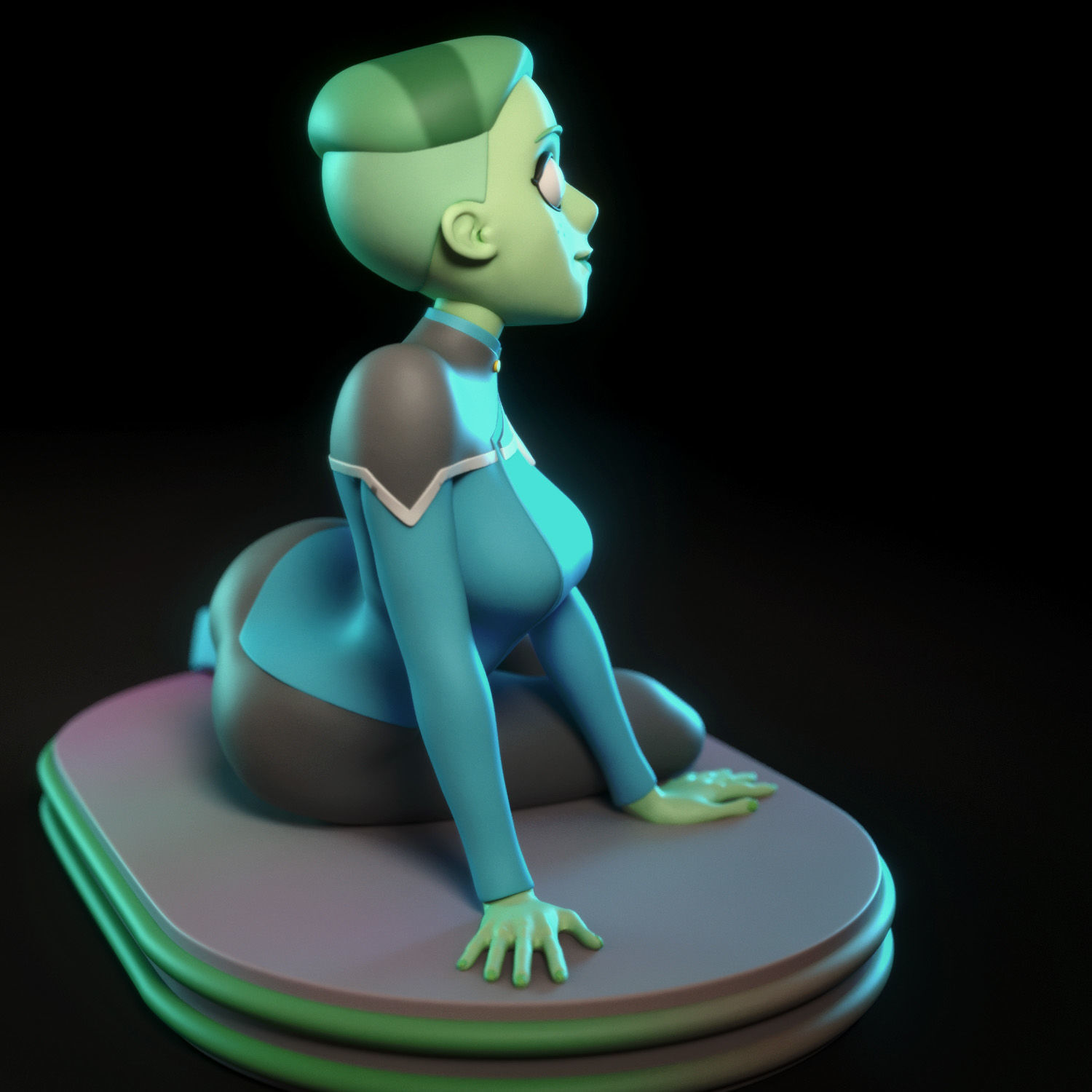 DVana Tendi from Star Trek Lower Decks 3D print model_2