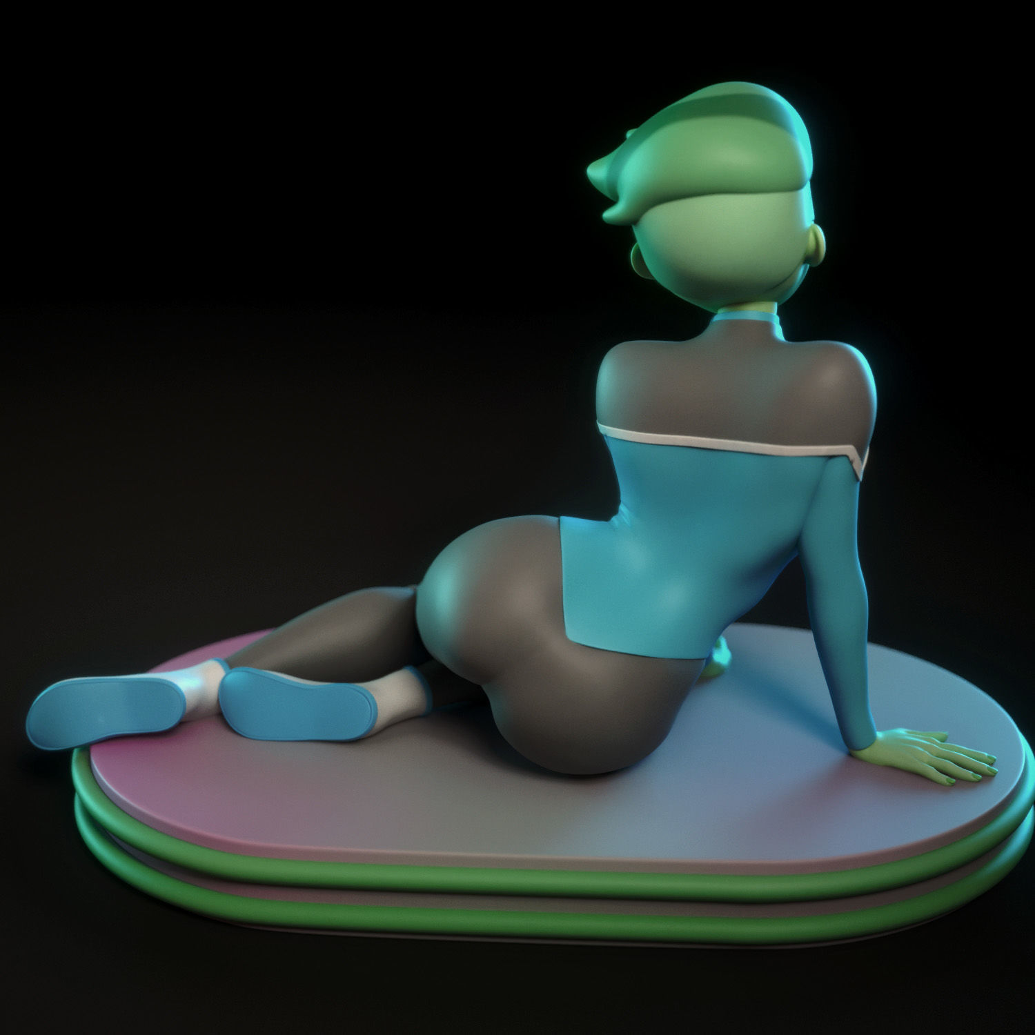 DVana Tendi from Star Trek Lower Decks 3D print model_3