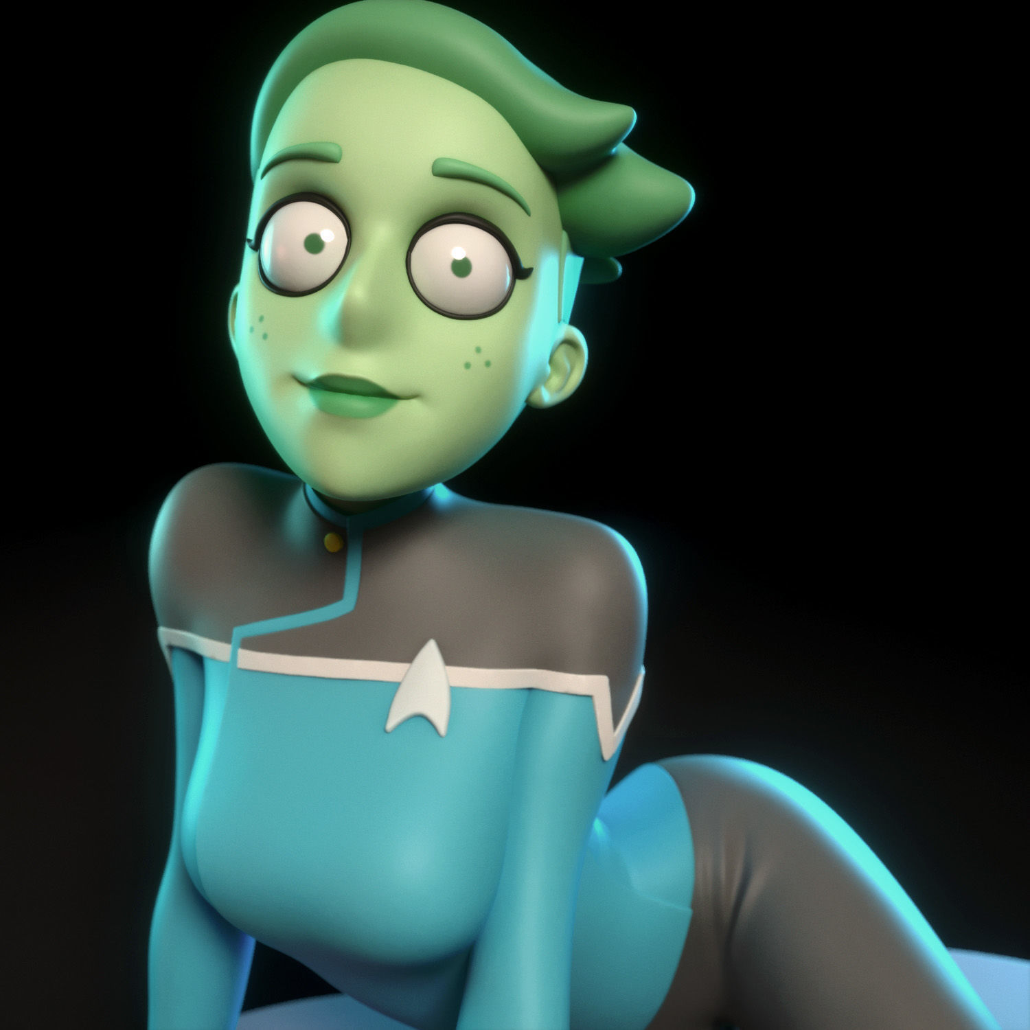 DVana Tendi from Star Trek Lower Decks 3D print model_5