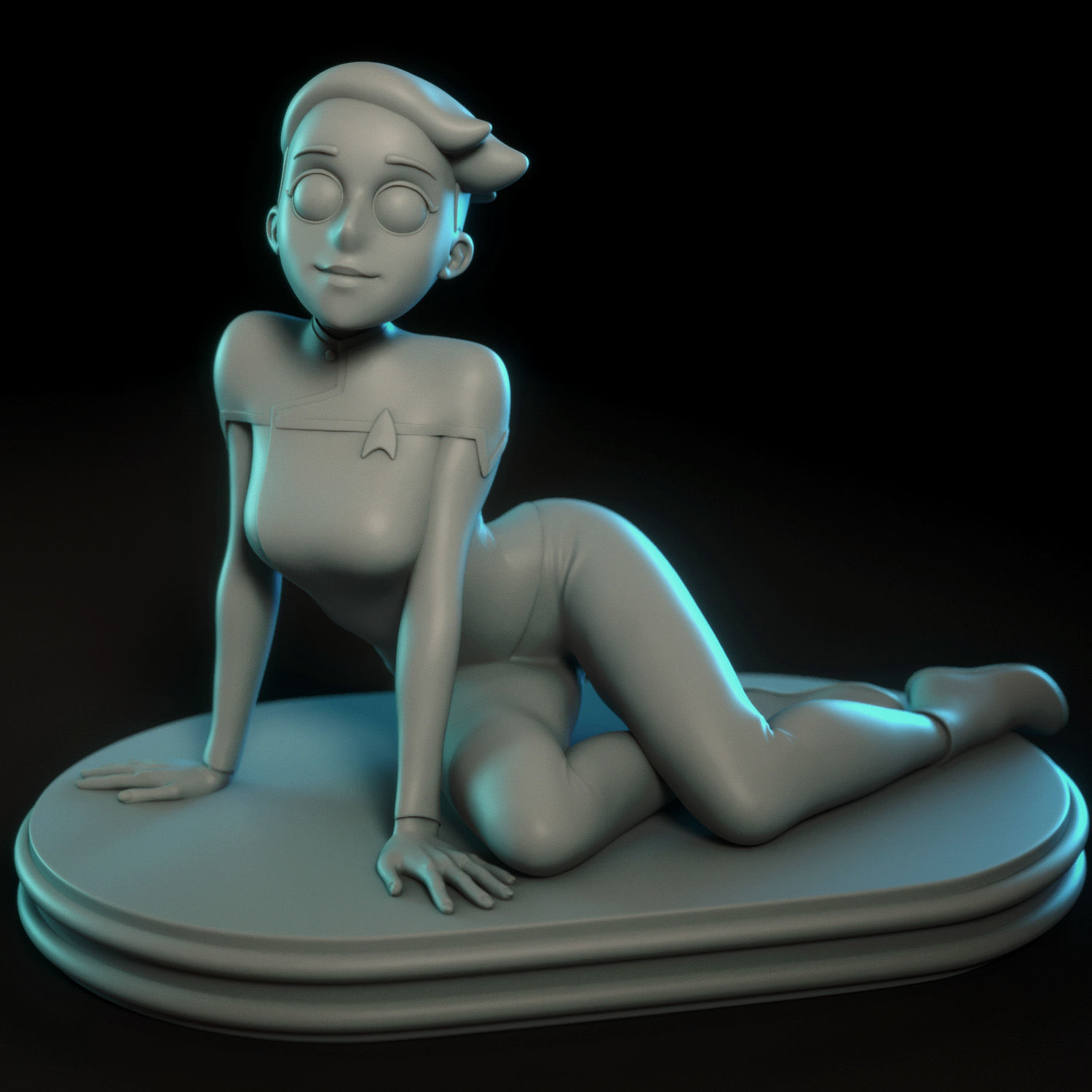 DVana Tendi from Star Trek Lower Decks 3D print model_6