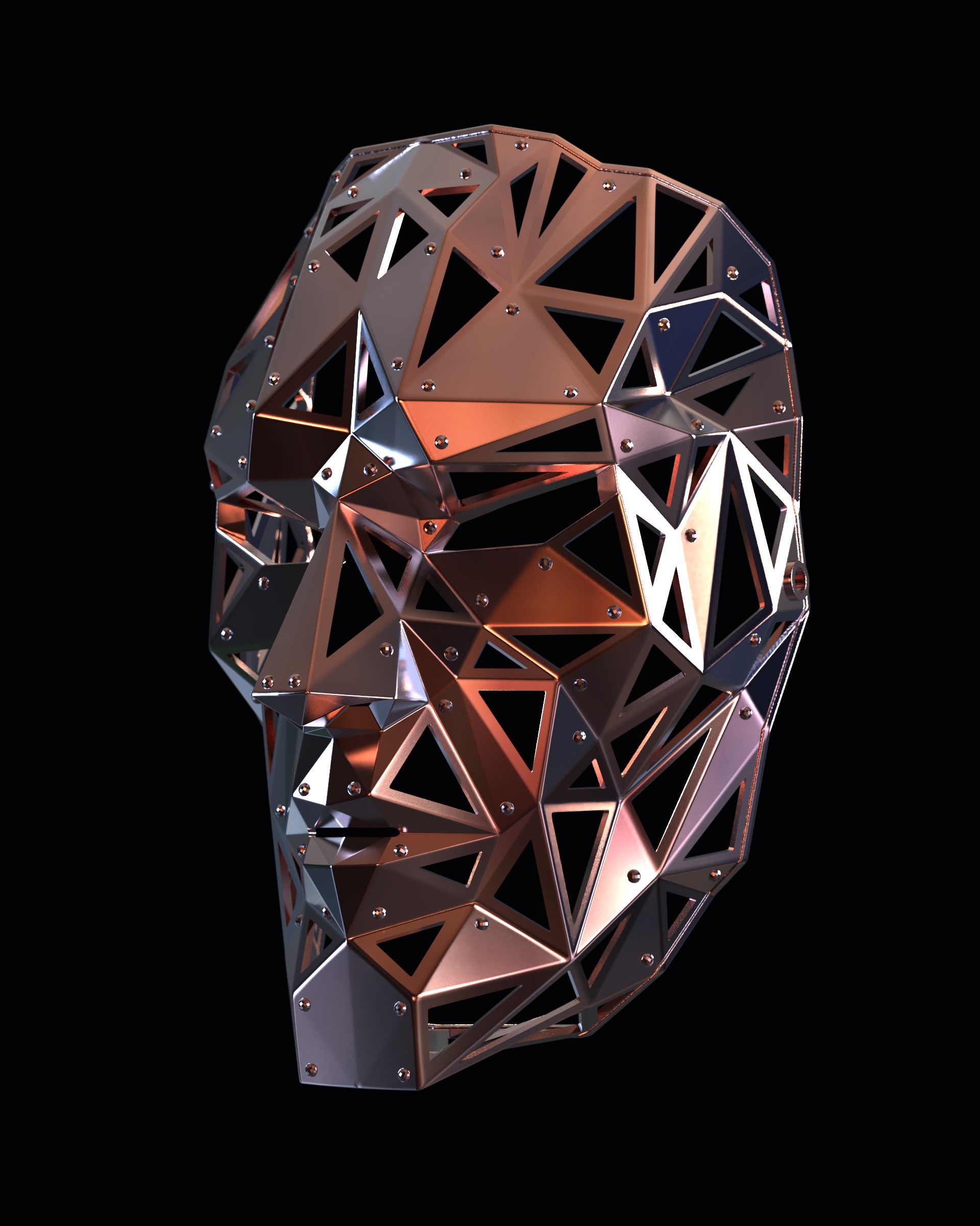 Vortexium Mask II 3D print model_1