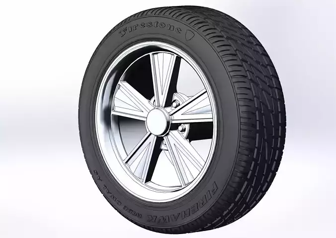 Custom wheels Vision Wheels Dazzler for your scale model