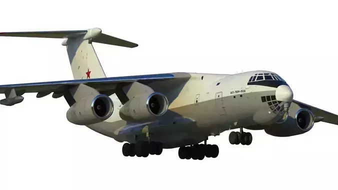 Il-78 M-90A refueling tanker 3D model