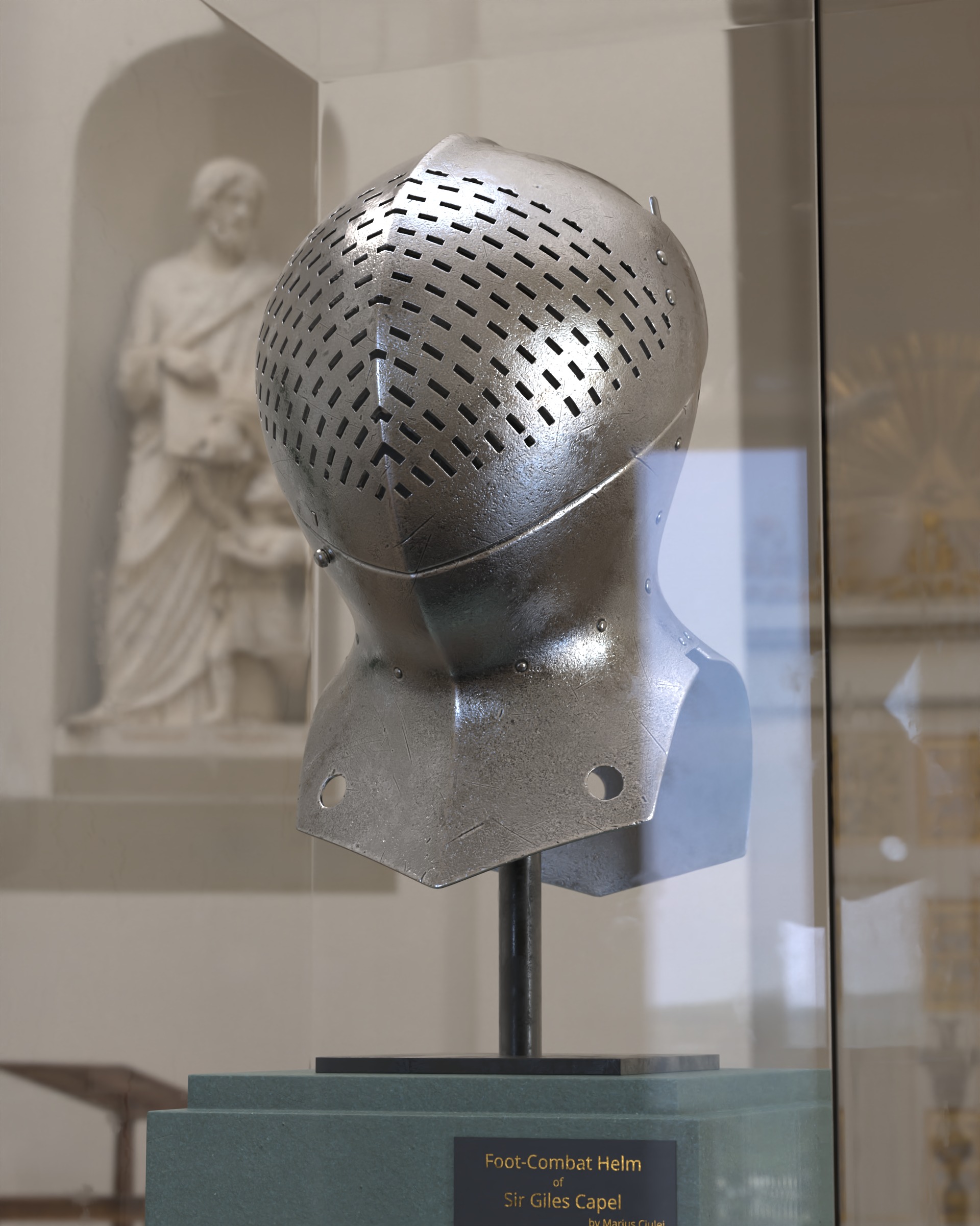 Helm Of Sir Giles Capel 3D model_3