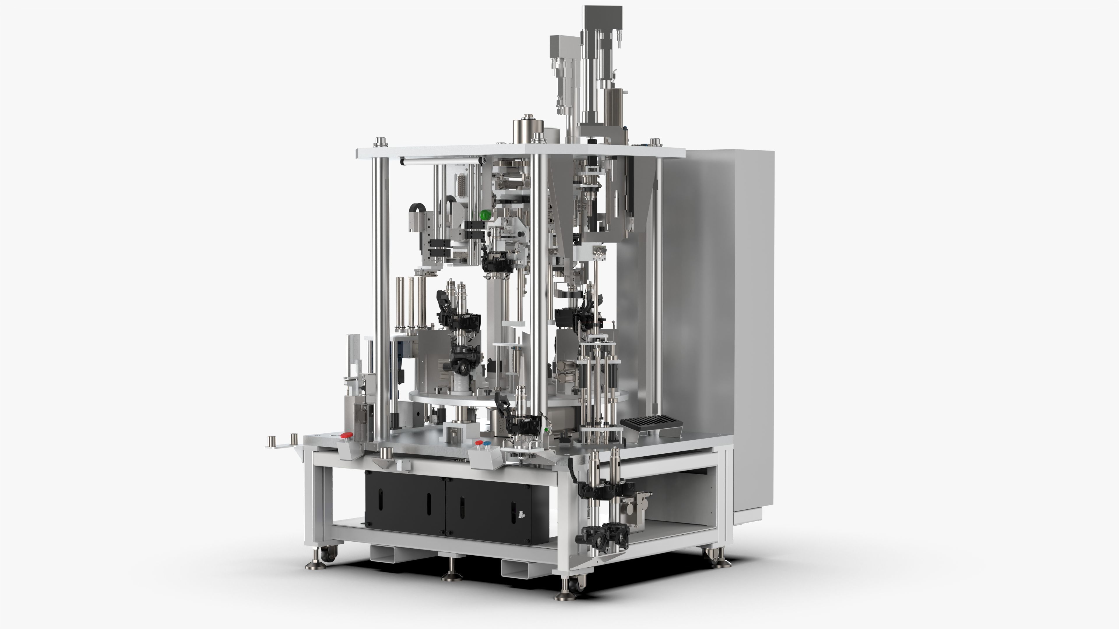 Automatic Press Fit Circlip Shaft Assembly Machine 3D model_33