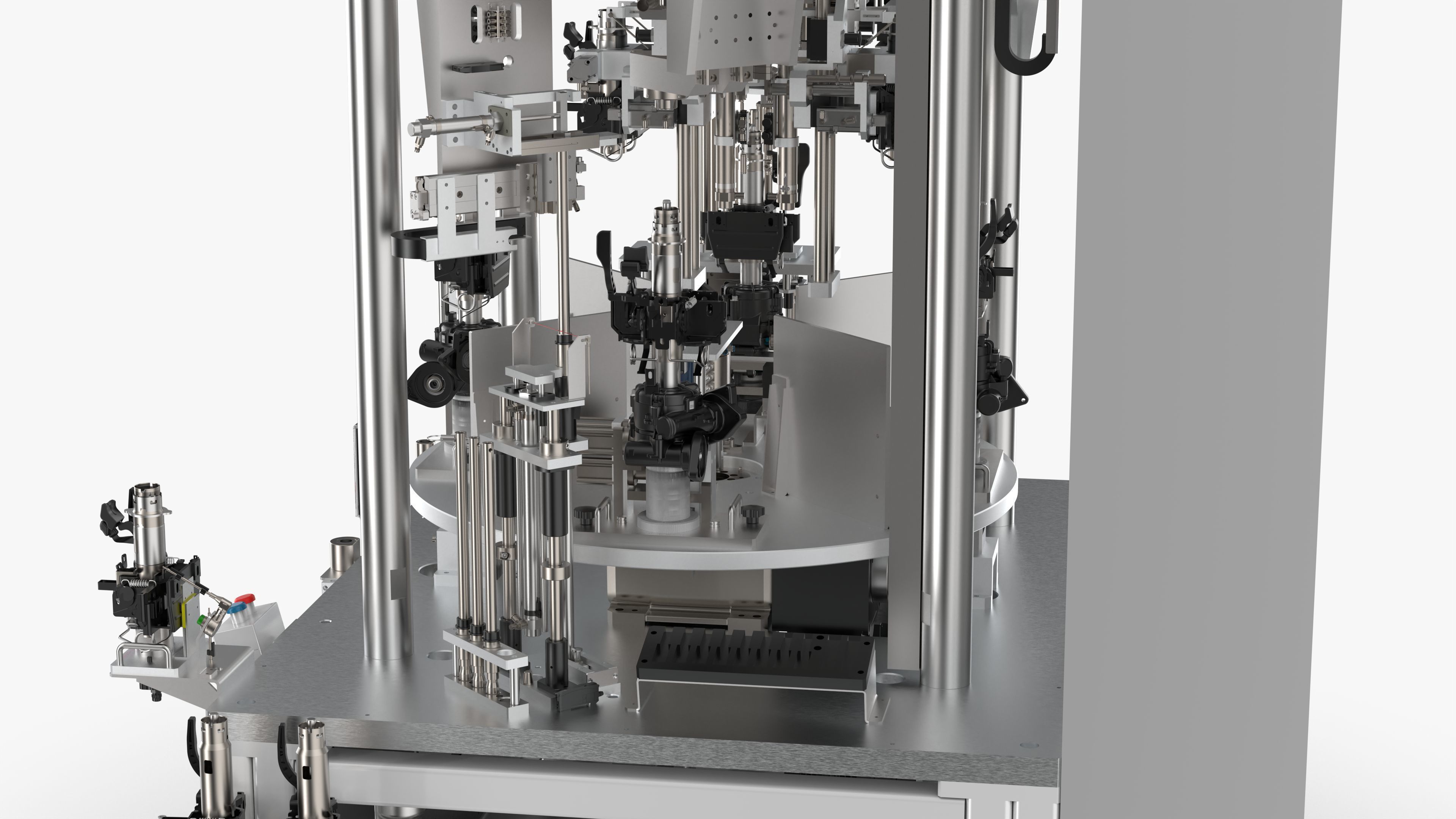 Automatic Press Fit Circlip Shaft Assembly Machine 3D model_31