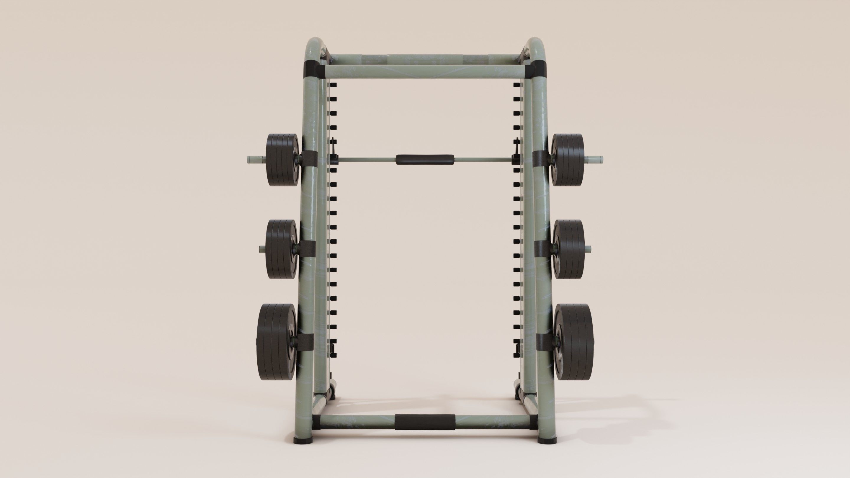 Smith Machine Low-poly 3D model_10