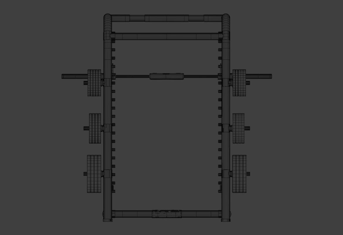 Smith Machine Low-poly 3D model_14