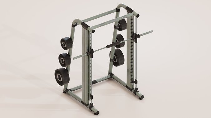 Smith Machine Low-poly 3D model