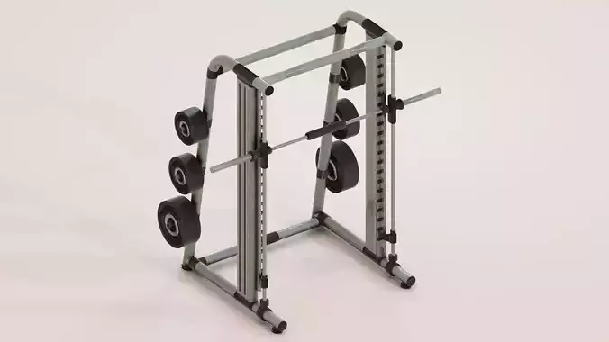 Smith Machine Low-poly 3D model