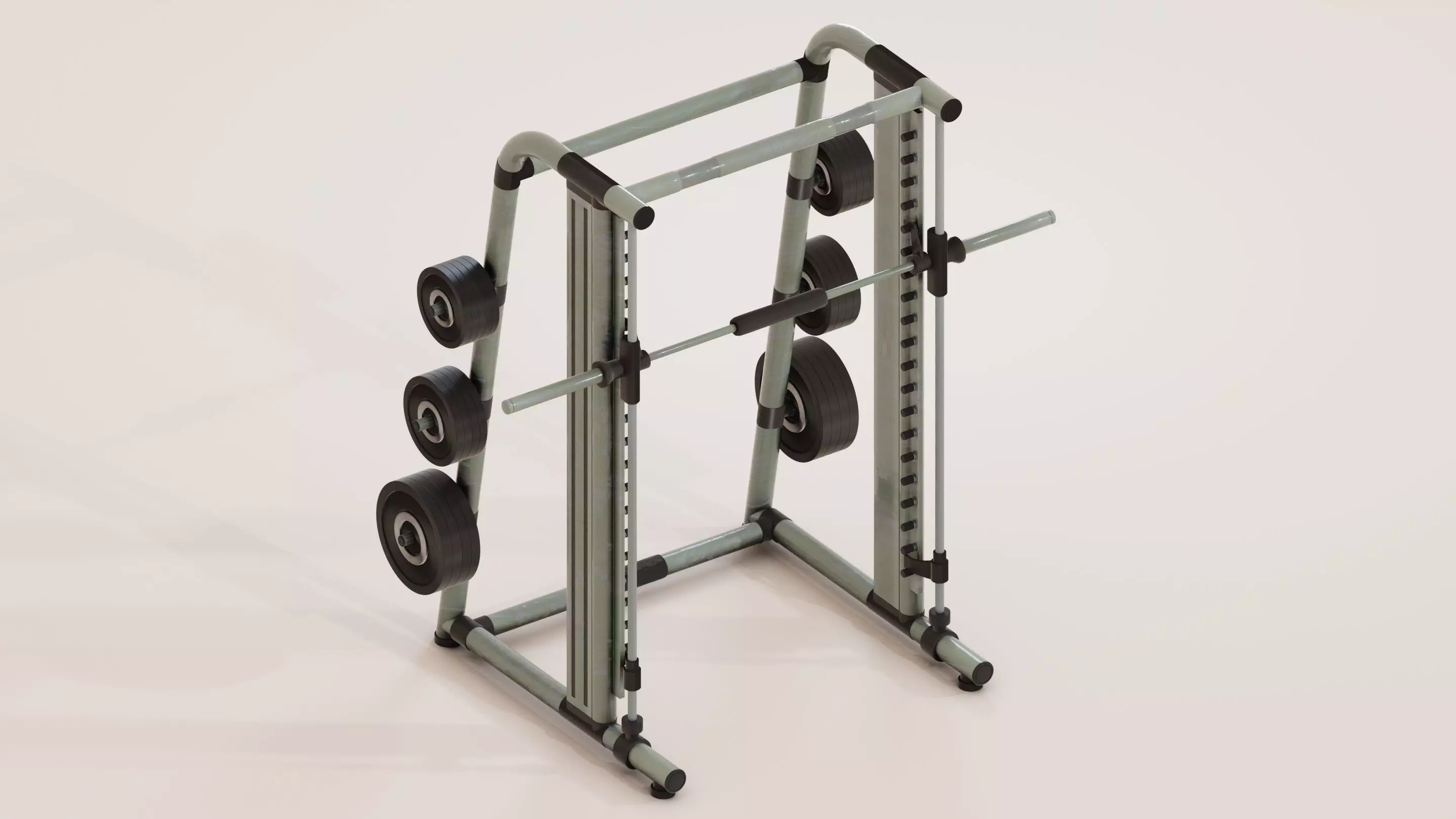 Smith Machine Low-poly 3D model_0
