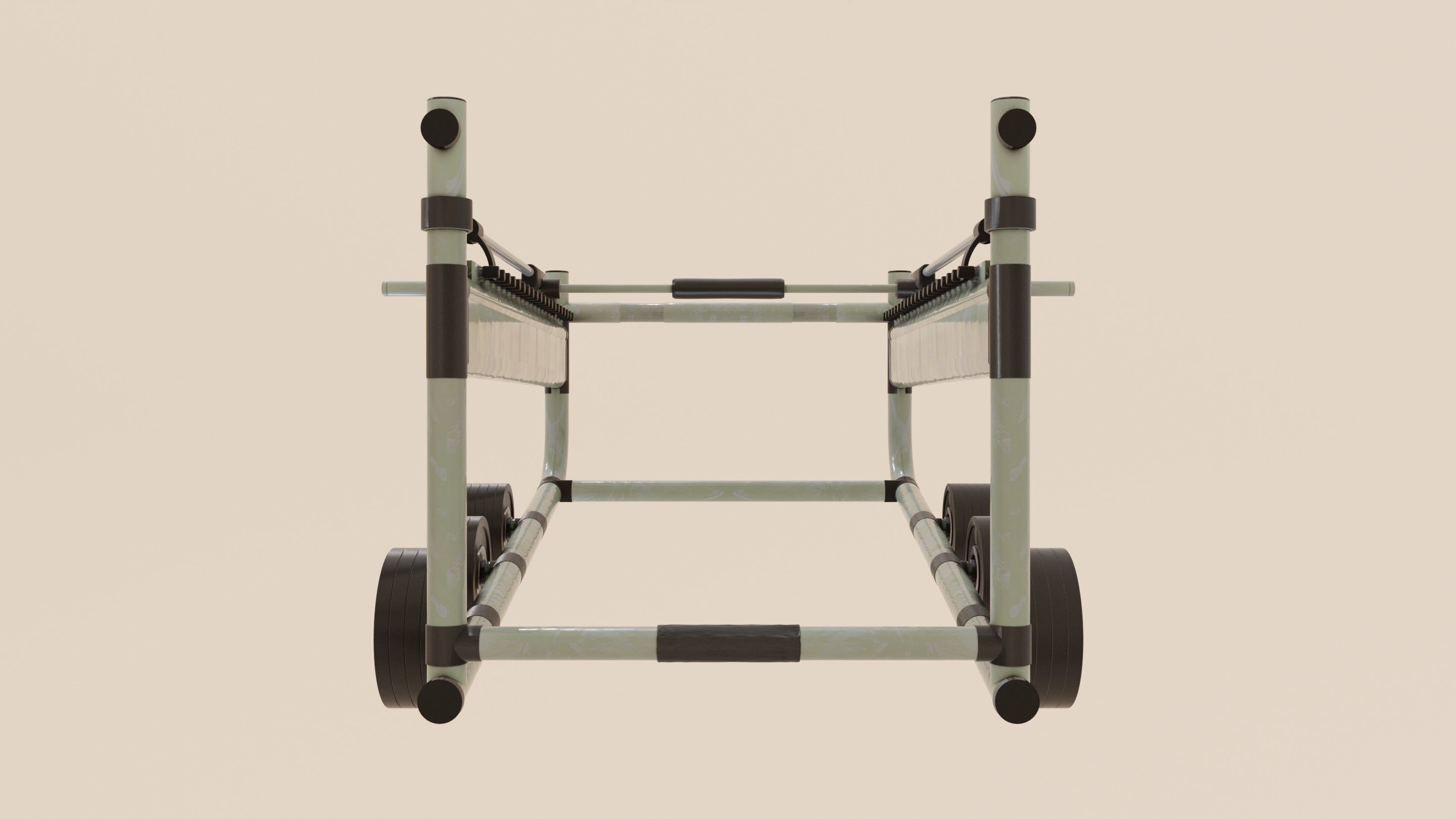 Smith Machine Low-poly 3D model_11