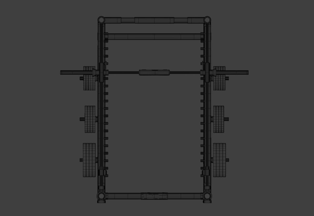 Smith Machine Low-poly 3D model_16