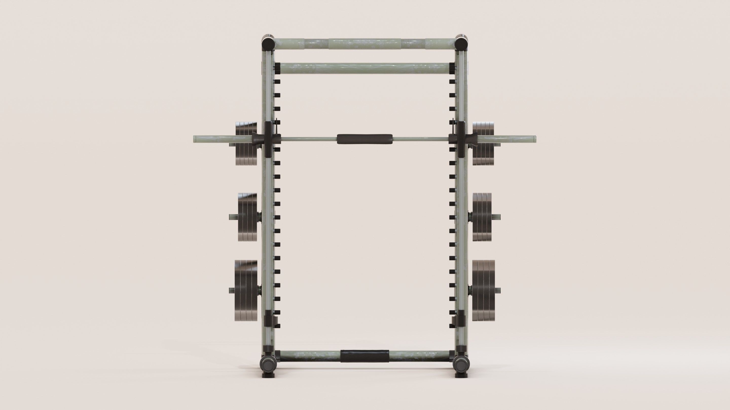 Smith Machine Low-poly 3D model_7