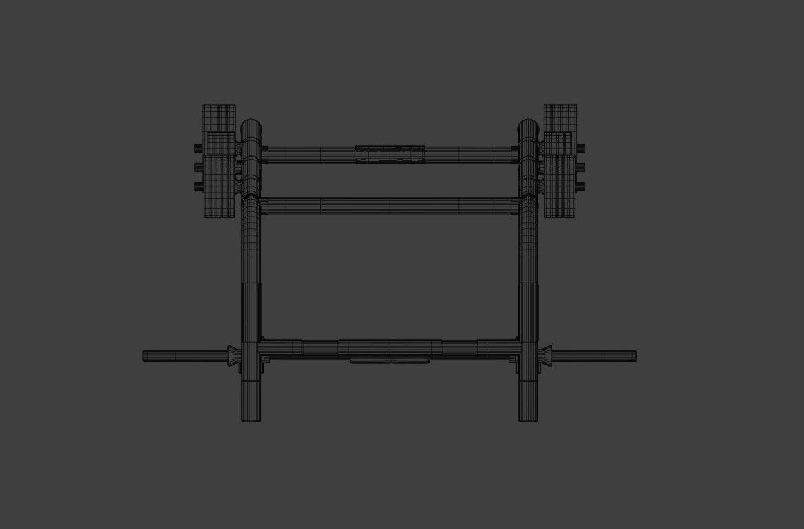 Smith Machine Low-poly 3D model_13