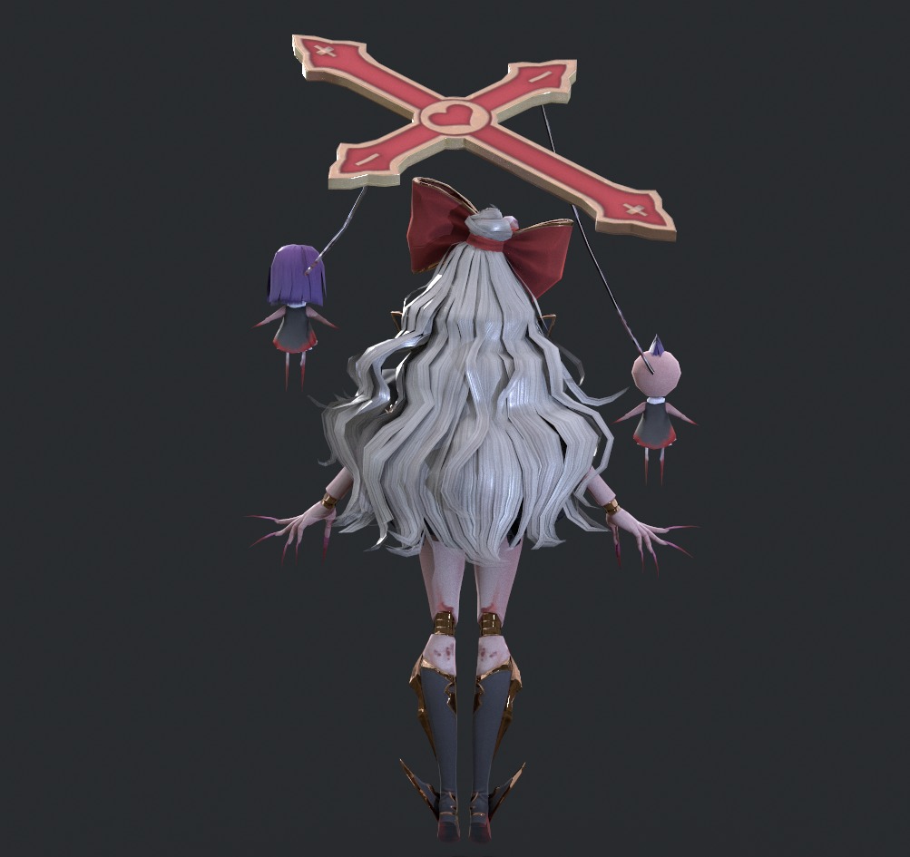 The Muppet Man Low-poly 3D model_6