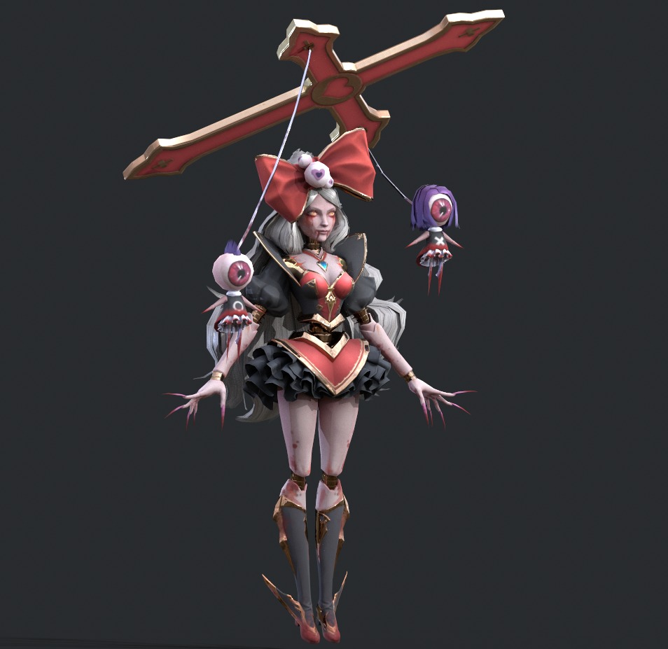 The Muppet Man Low-poly 3D model_2