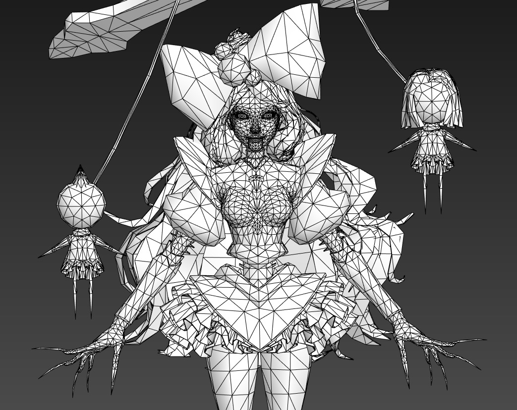 The Muppet Man Low-poly 3D model_11