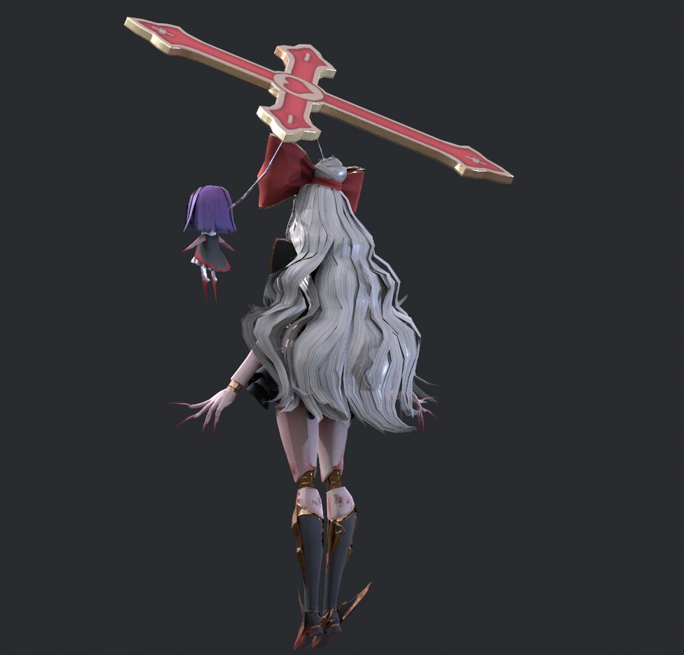 The Muppet Man Low-poly 3D model_5