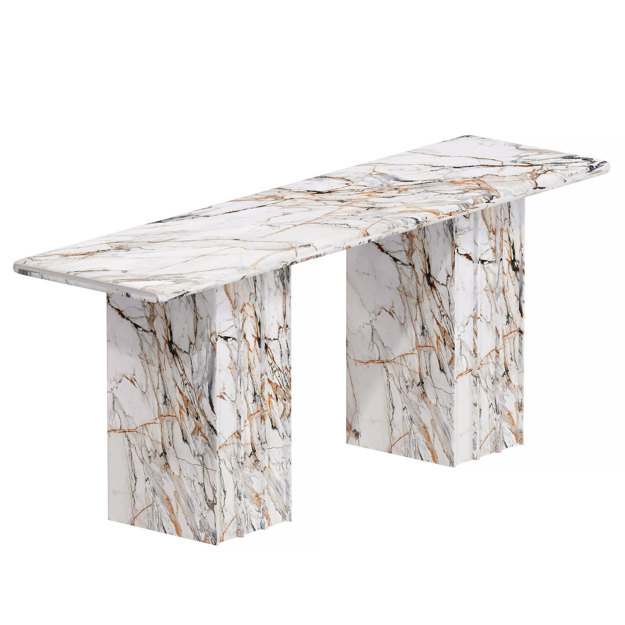 Table Baresu Low-poly 3D model_2
