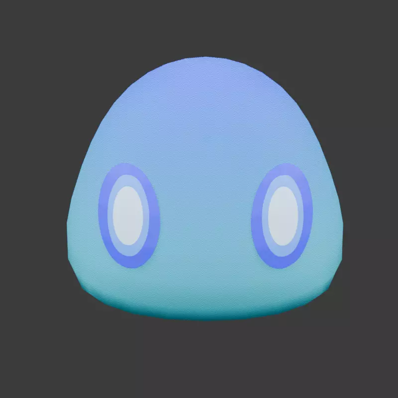 Slime Free 3D model Free 3D model