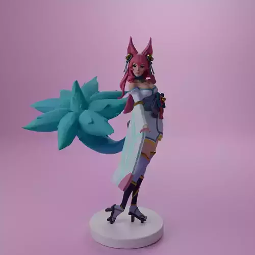 Spirit Blossom Ahri From League of Legends Ready For Printing