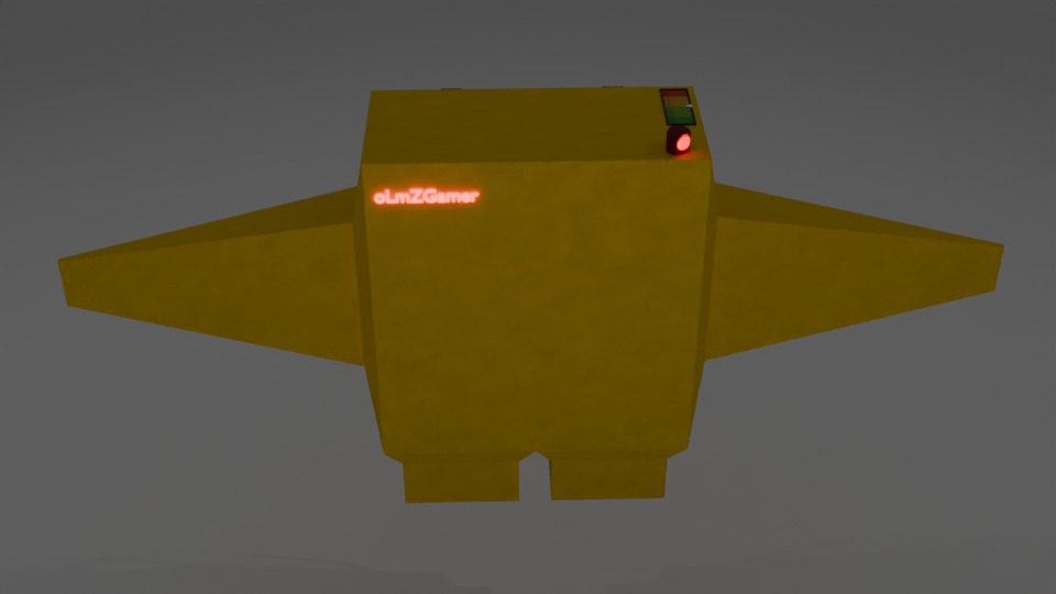 LowPoly JetPack Package Low-poly 3D model_4