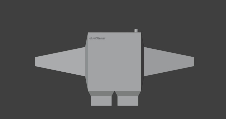 LowPoly JetPack Package Low-poly 3D model_7