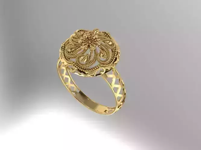 Gold Ring 12