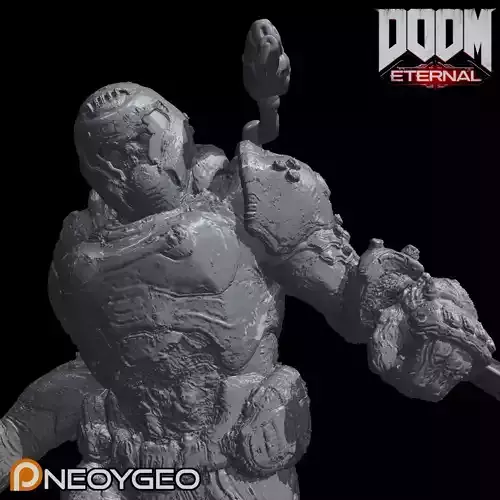 DOOM SLAYER ZOMBIE - DOOM ETERNAL