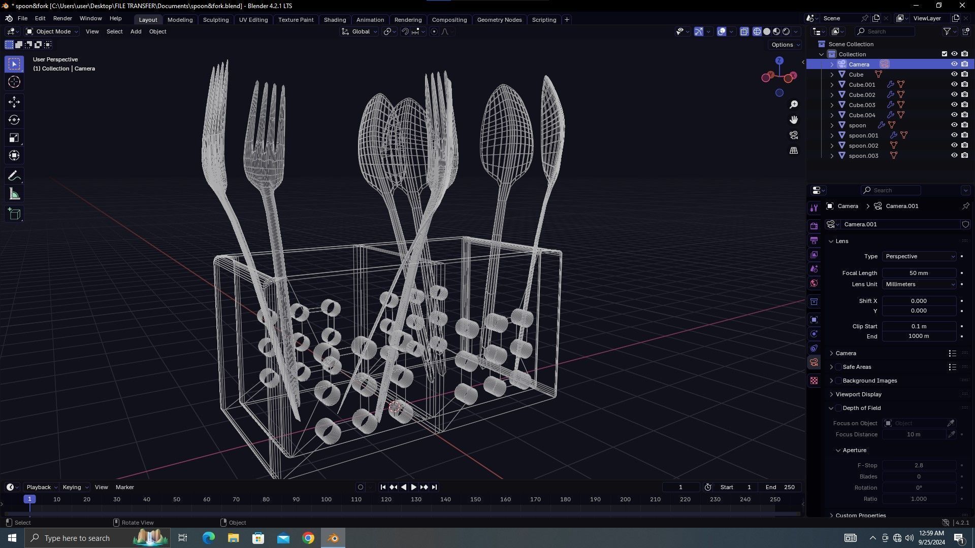 Spoon Free 3D model_2