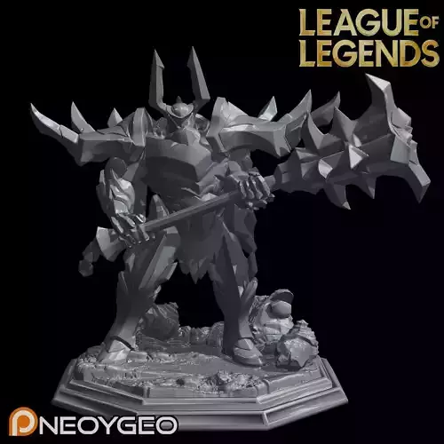 MORDEKAISER - LEAGUE OF LEGENDS 3D print model