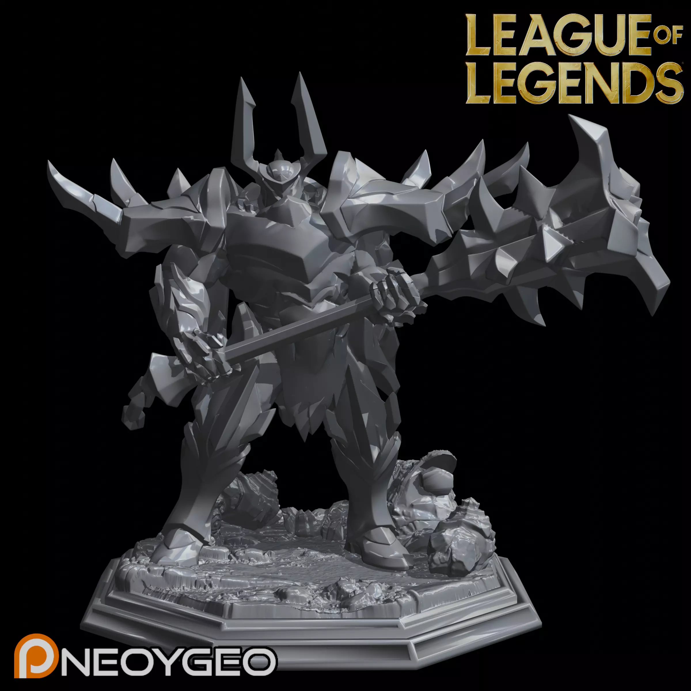 MORDEKAISER - LEAGUE OF LEGENDS 3D print model_0