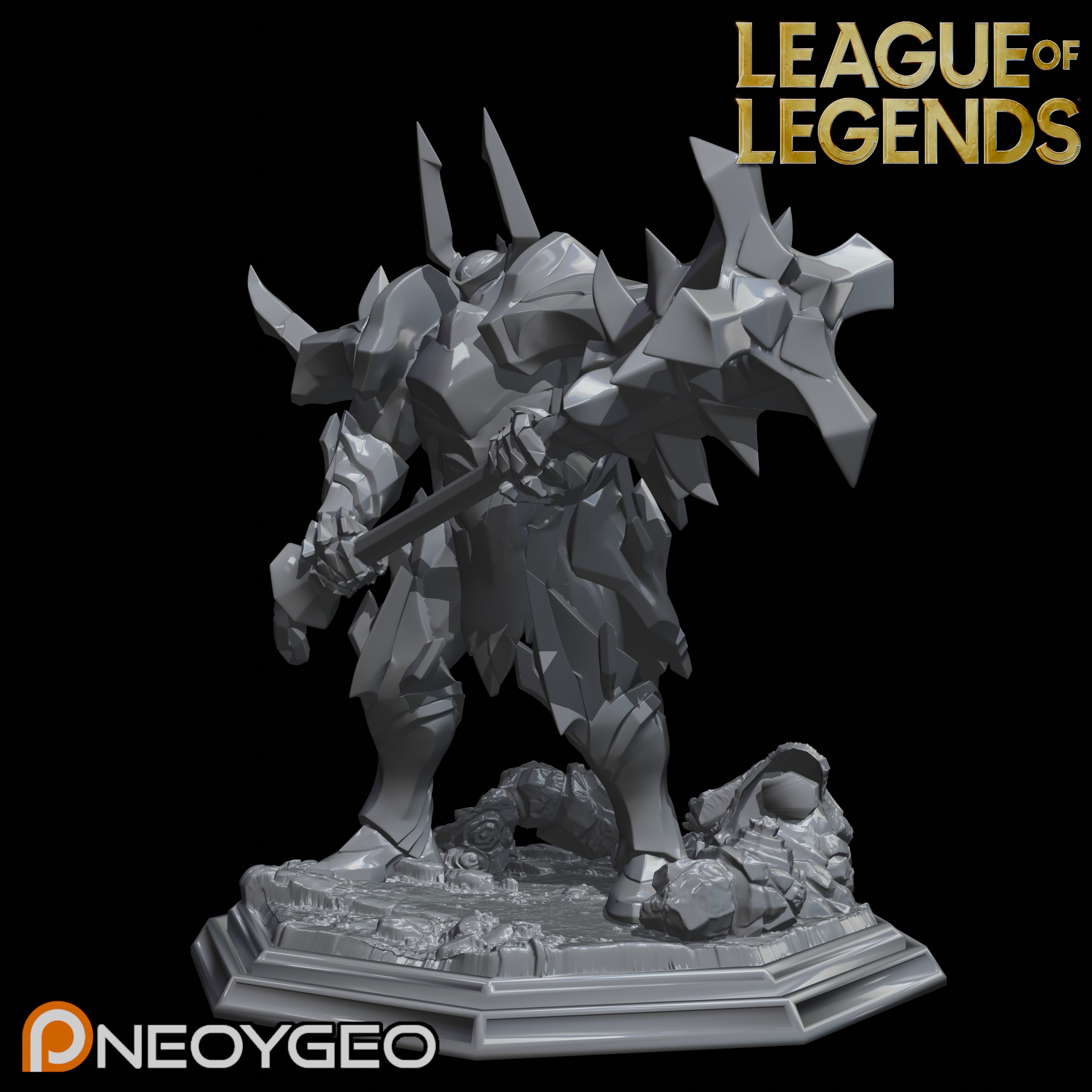 MORDEKAISER - LEAGUE OF LEGENDS 3D print model_2