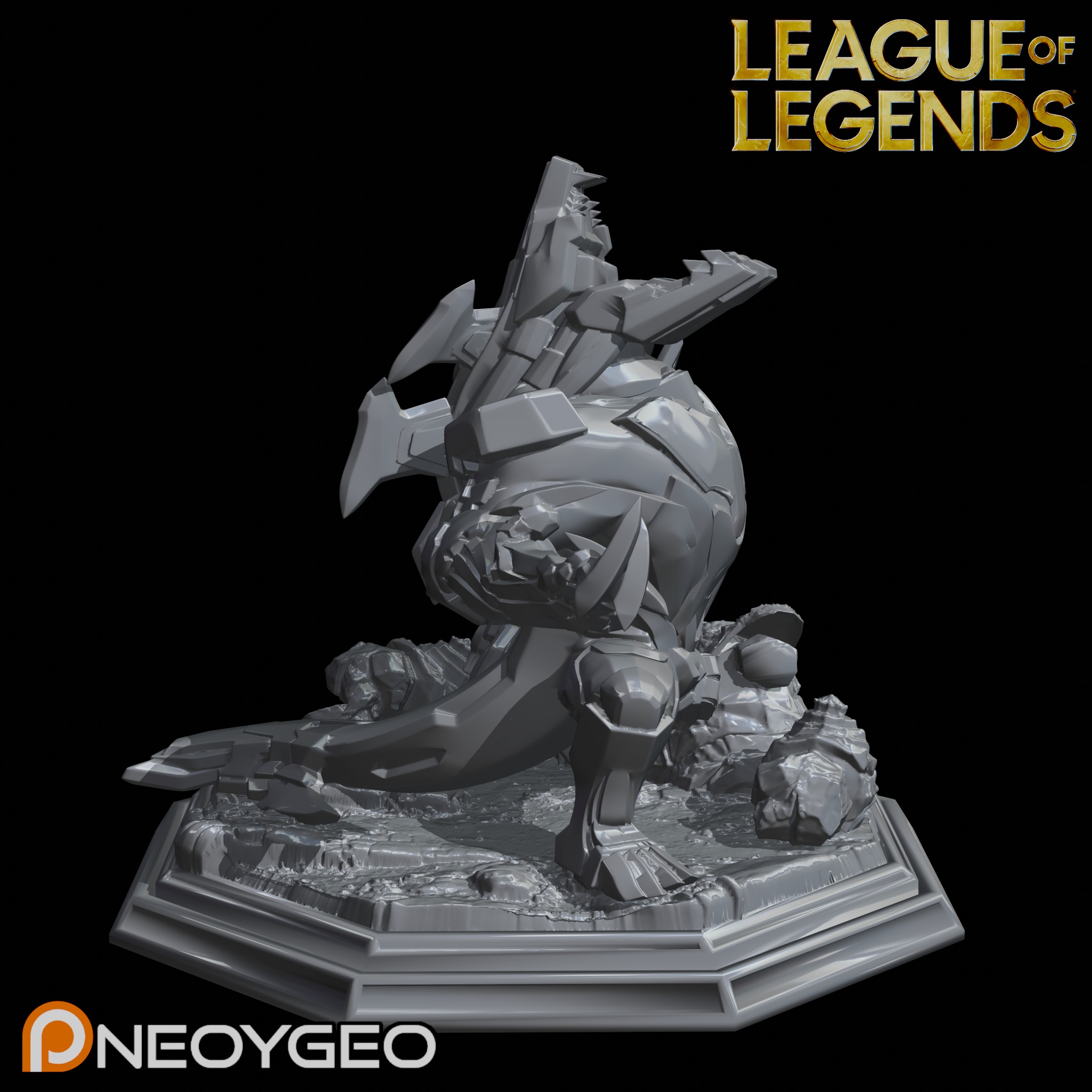 PROJECT RENEKTON - LEAGUE OF LEGENDS Free 3D print model_2