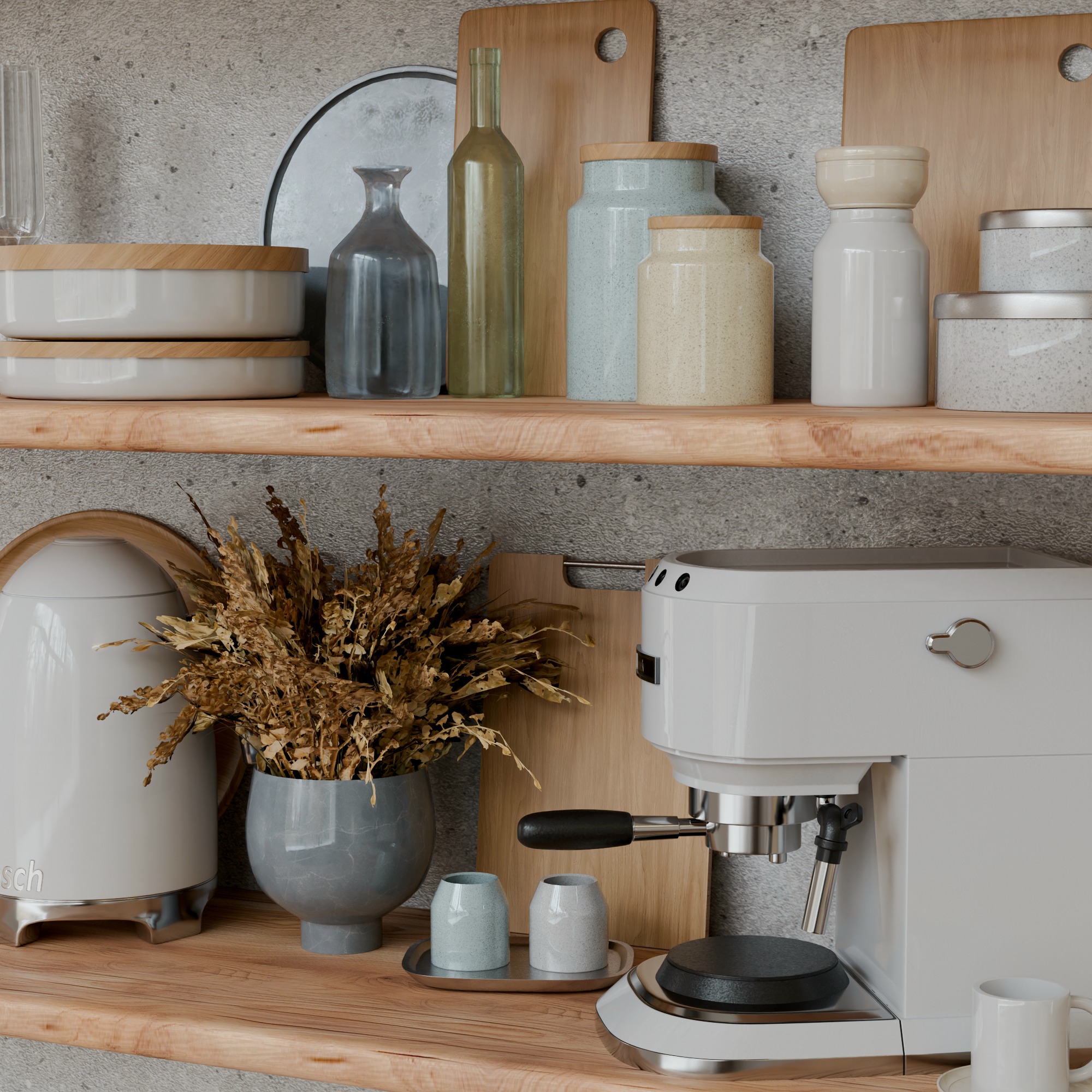 kitchen accessories 3D model_2