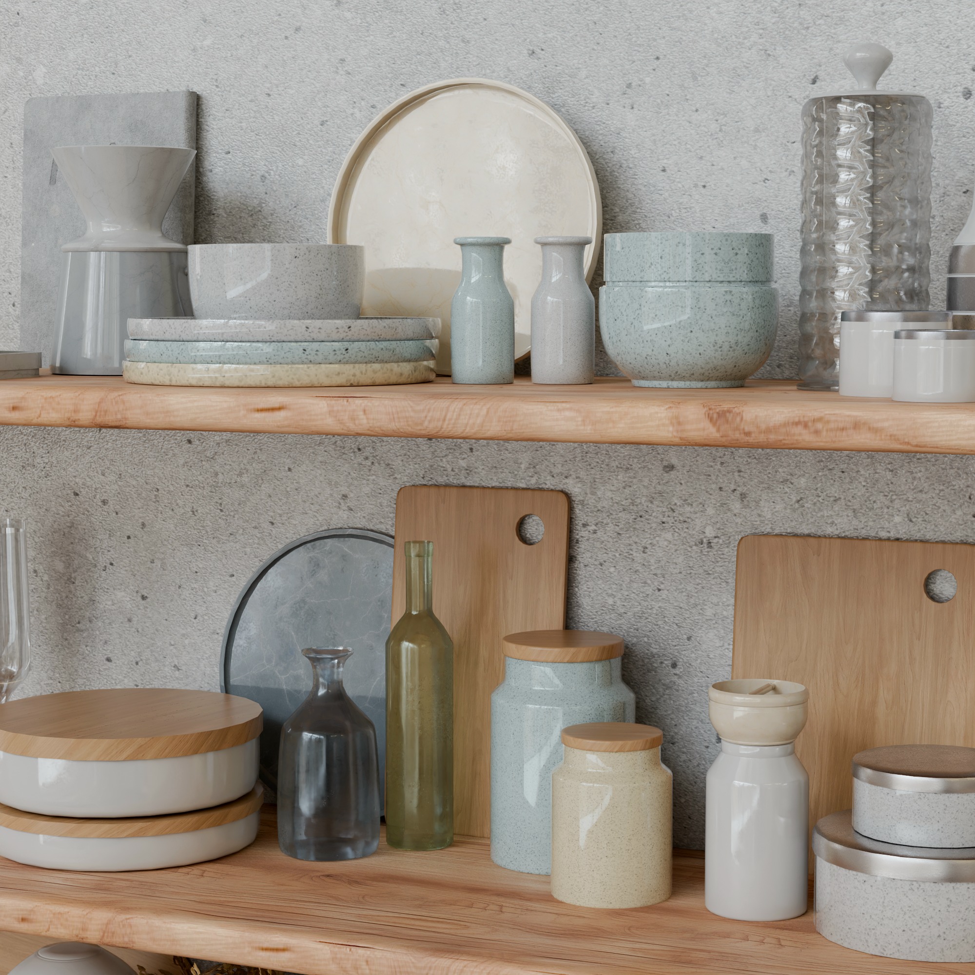 kitchen accessories 3D model_5