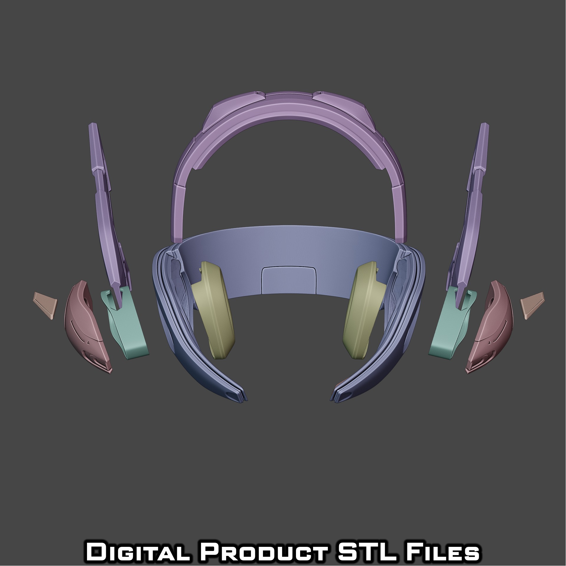 Si Fi Juno Space Ranger Helmet Overwatch 2 3D print model_10