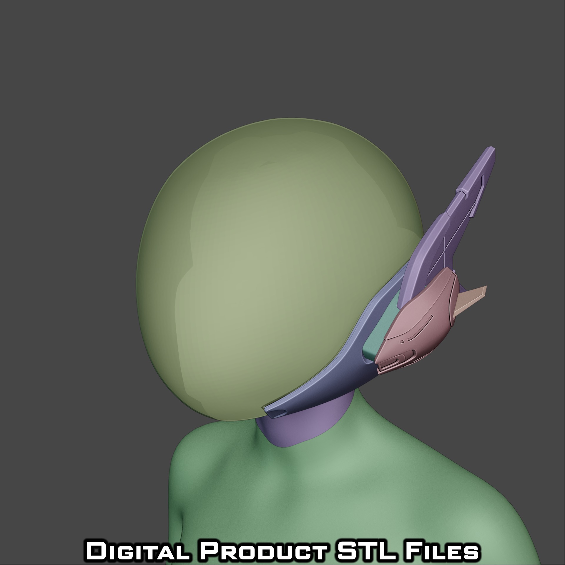 Si Fi Juno Space Ranger Helmet Overwatch 2 3D print model_13