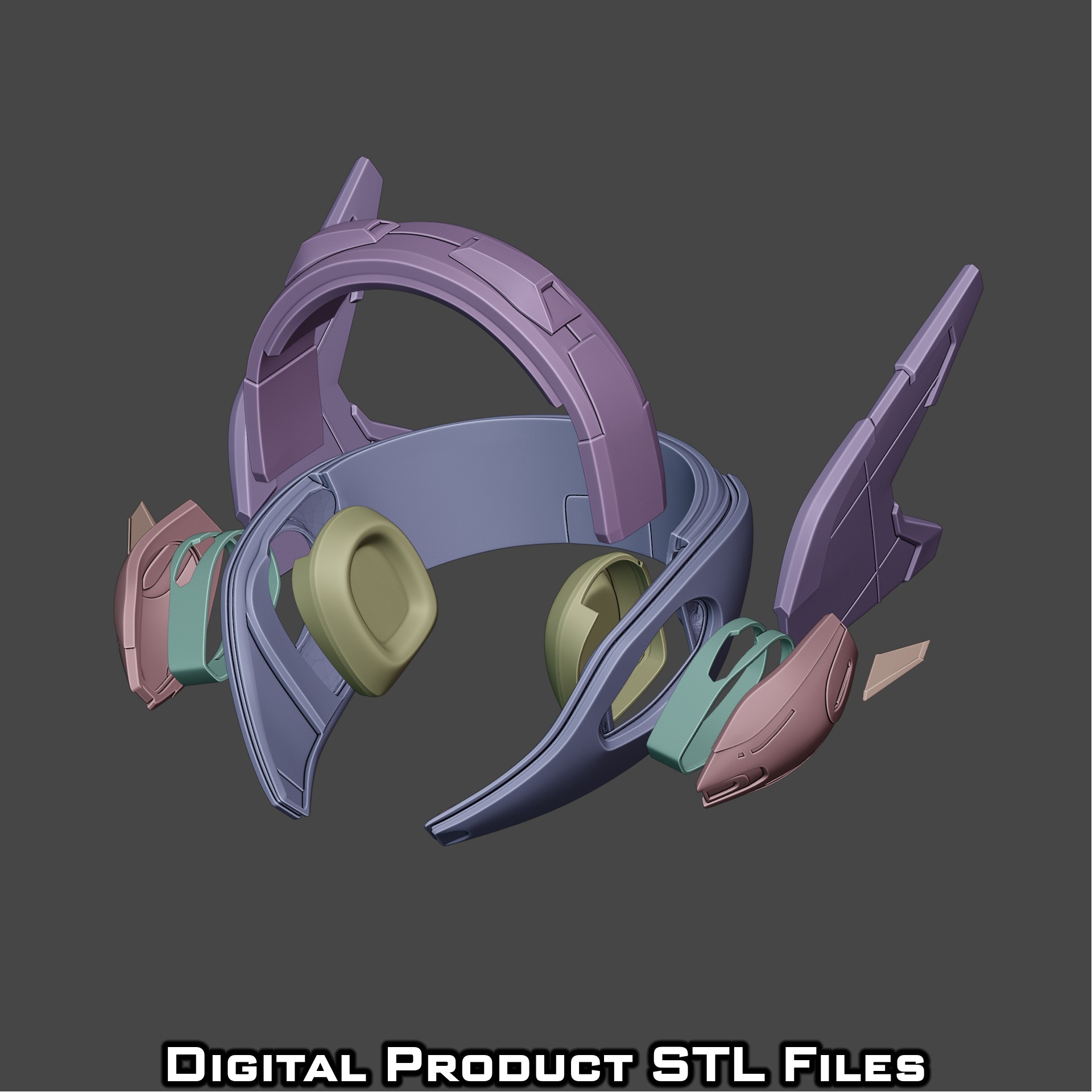 Si Fi Juno Space Ranger Helmet Overwatch 2 3D print model_11