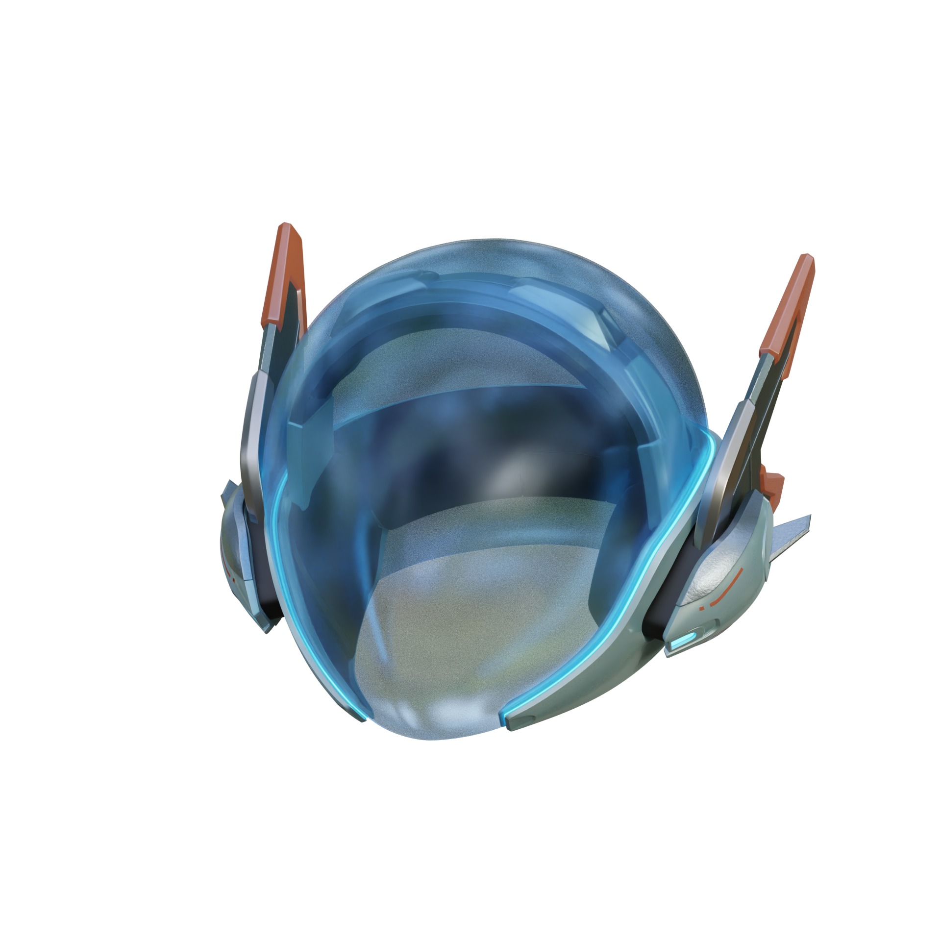 Si Fi Juno Space Ranger Helmet Overwatch 2 3D print model_18