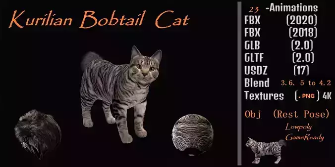 Kurilian Bobtail Cat
