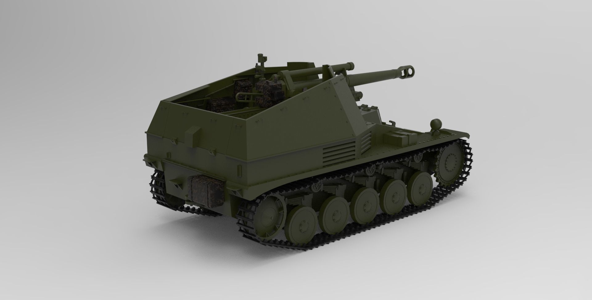  Wespe tank 3D model_1
