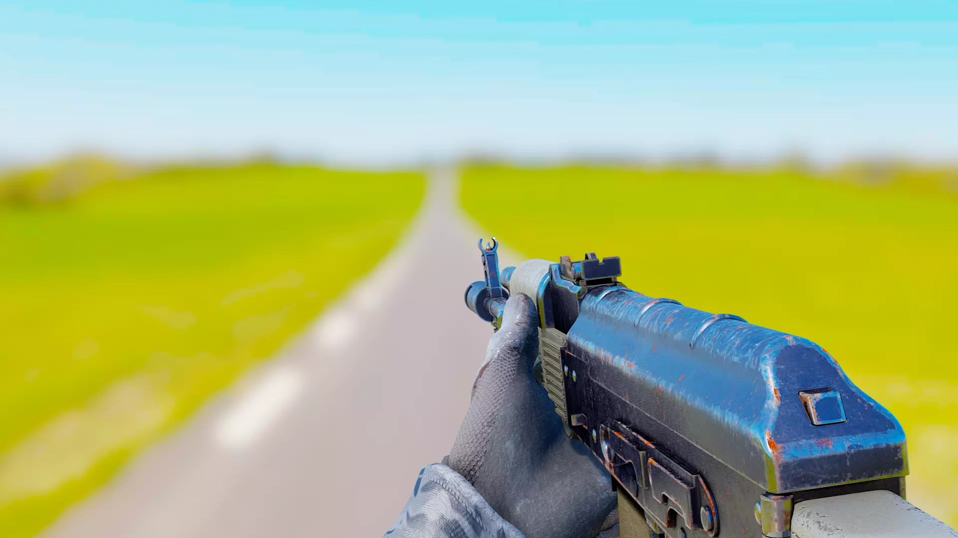 First Person Weapons Pack Low-poly 3D model_0